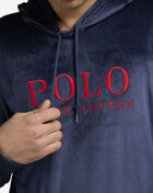 Plush Velour Hoodie 