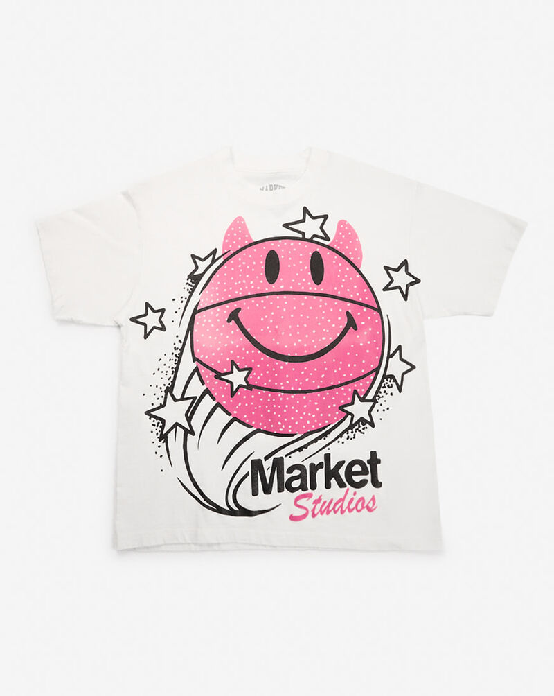 MARKET Smiley Hidden Truth T-Shirt 399001955-WHT White 4