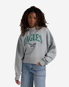 PRO STANDARD Philadelphia Eagles Mock Neck Crewneck  FPEC412381-HGR Grey 1
