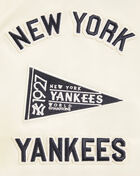 New York Yankees Retro Classic Rib Satin Jacket
