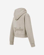 Big Girls' New York Yankees Neutral Fleece Pullover Hoodie