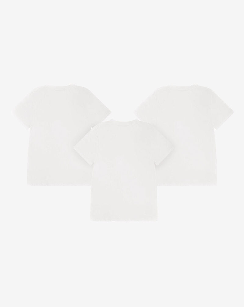 Polo Ralph Lauren Boys' 3-Pack Classic Fit Crew Tee (8-20) 9P5030-001 White 3
