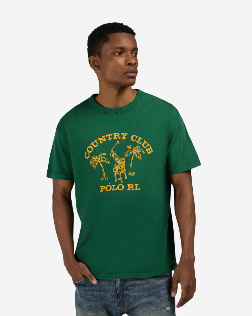 Shop Polo Ralph Lauren Country Club Printed T-Shirt 710B13513001