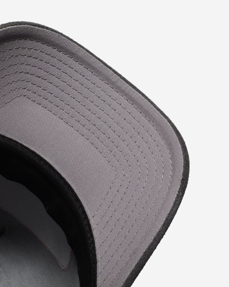 Field Grade Born Alone Twill Suede Trucker Hat 1005045 Black 4