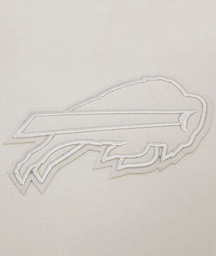 Buffalo Bills Neutral Drop Shoulder Fleece Pull Over Hoodie