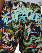 Ed Hardy Skull Printed Mesh Short EHM800415-MUL Multi 4