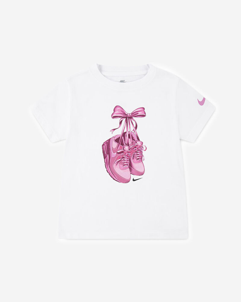 Nike Little Kids' Sneaker Graphic Tee 36N345-001 White 1