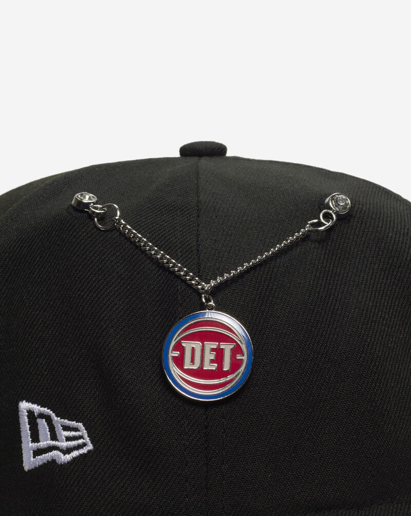 New Era 59Forty Detroit Pistons NBA Draft A-Frame Snapback Hat 60861594 Black 2
