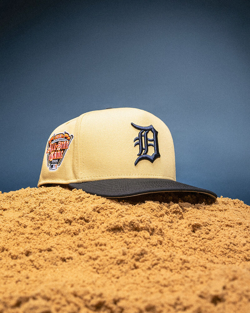 New Era 9Fifty Detroit Tigers Gold A-Frame Snapback Hat 70948037 Gold 5