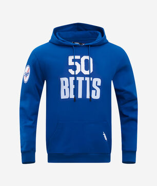 Los Angeles Dodgers Mookie Betts #50 Classic Double Knit Pull Over Hoodie