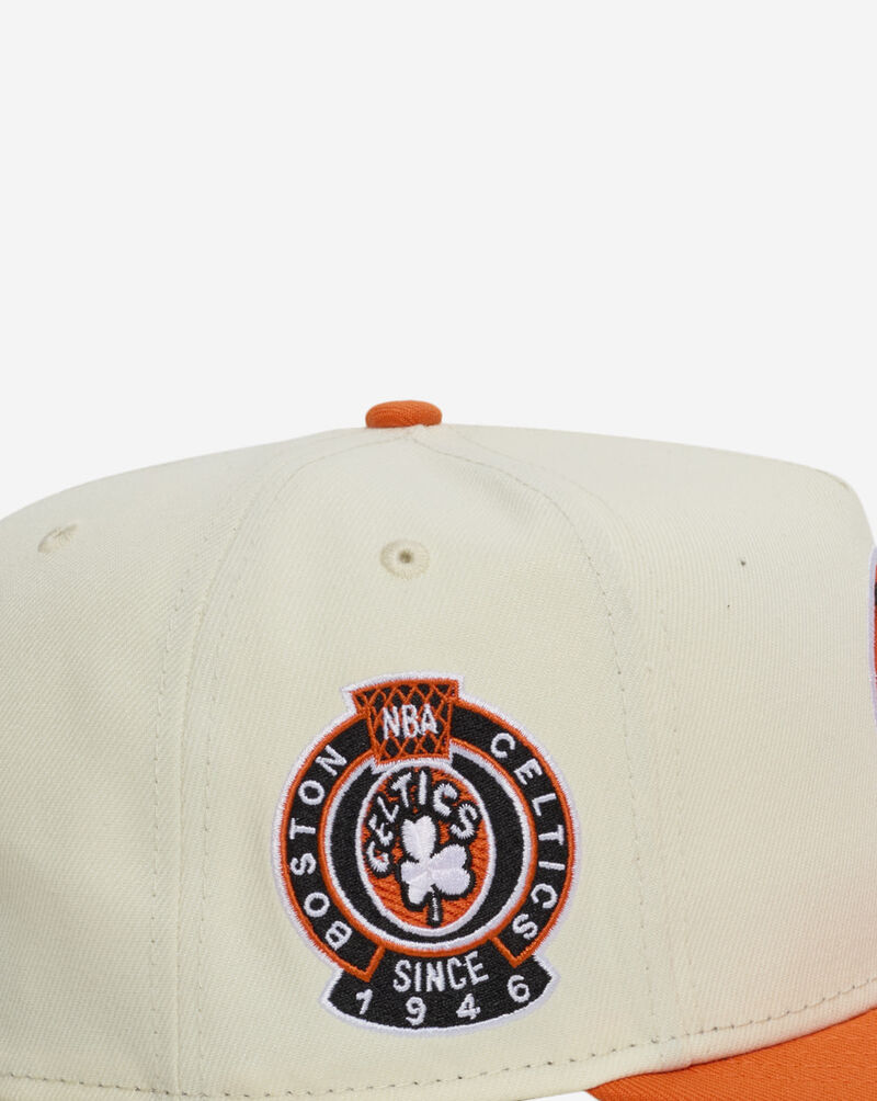 New Era 9Fifty Boston Celtics A-Frame Snapback Hat 71008529 cream 2