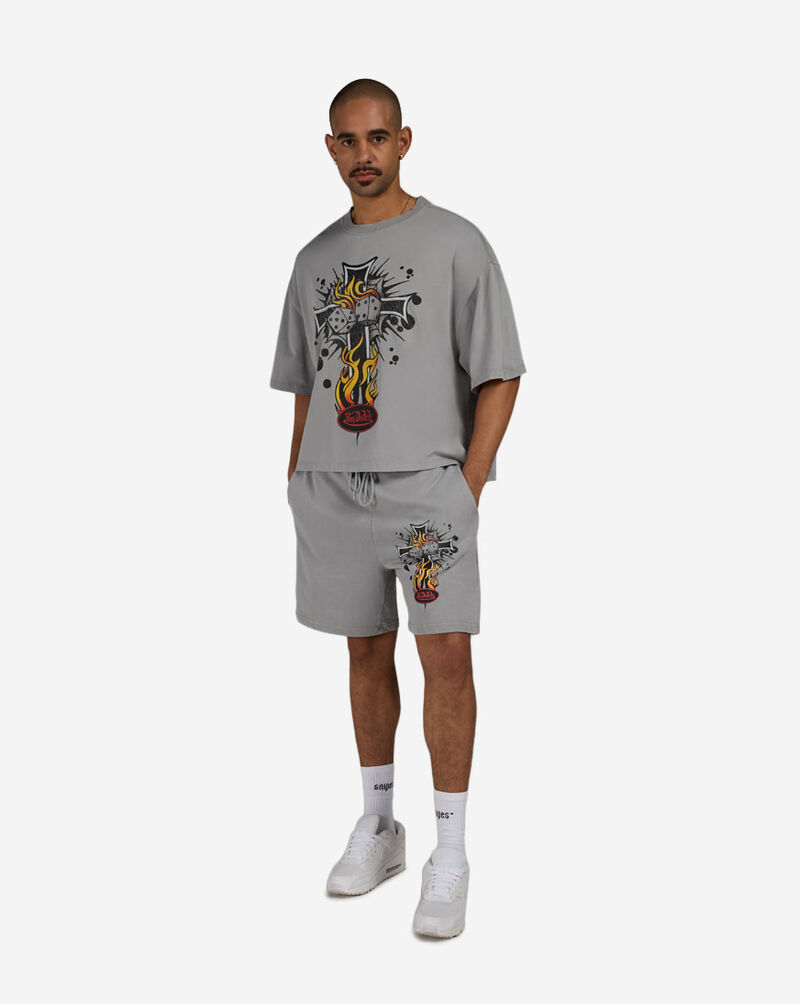 Von Dutch Inferno Lucky Tee VND9E0378SN-GRY Grey 4