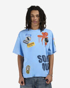 Smoke Rise Multi Embroidery Patched Tee KT25659SNZ-BLU Blue 1