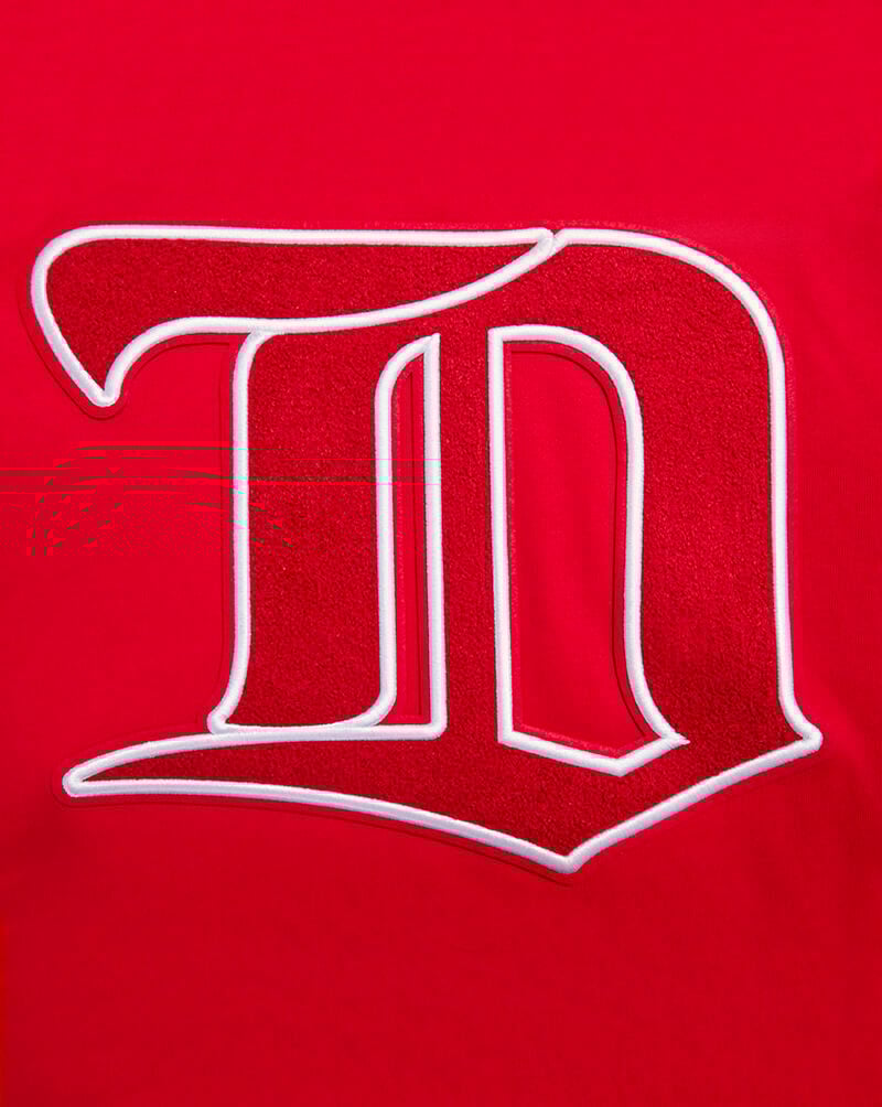PRO STANDARD Detroit Red Wings Retro Classic Fleece Pullover Hoodie HDR567534-RED Red 4