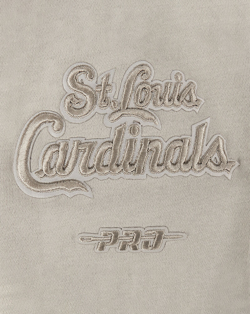 PRO STANDARD Big Boys' St. Louis Cardinals Neutral Fleece Crewneck LSCB5315017-TAU Beige 4