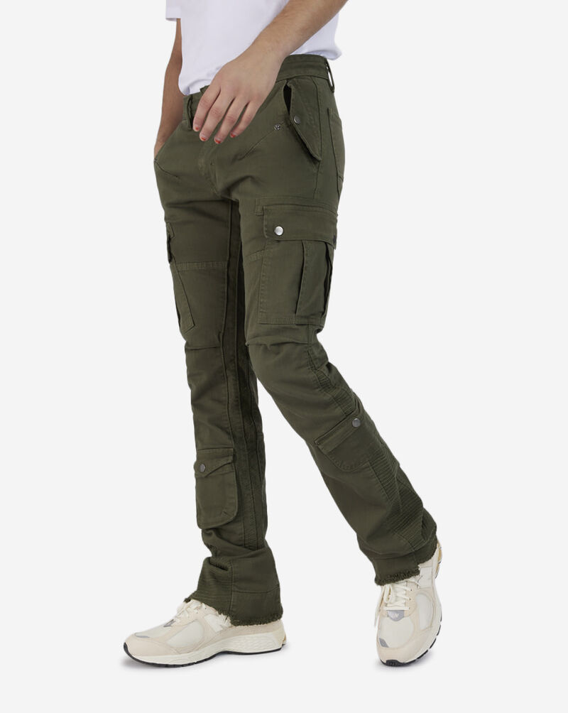 Shop Jordan Craig Stacked Twill Cargo Pants JTF216J-GRN green | SNIPES USA