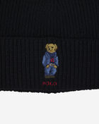 Solid Denim Bear Beanie