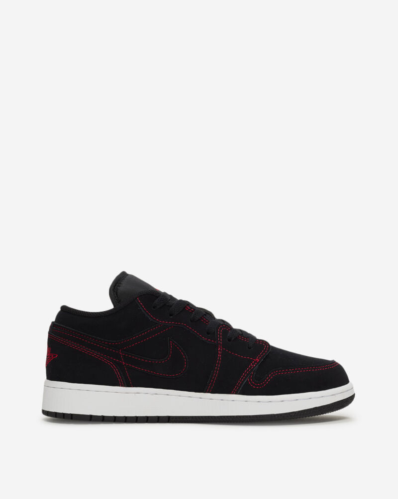 Jordan Big Kids' Air Jordan 1 Low 553560-076 Black 4