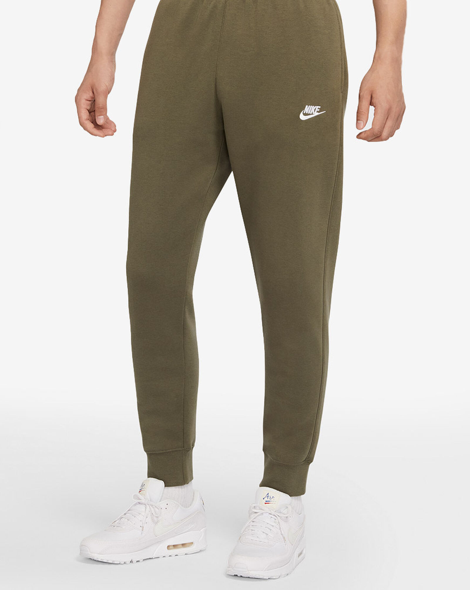 Shop Nike NSW Club Fleece Joggers BV2671380 green SNIPES USA