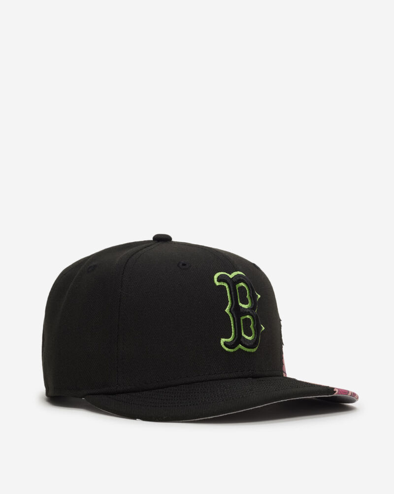 New Era 9Fifty Boston Red Sox Brain Snapback Hat 60923610 Black 1