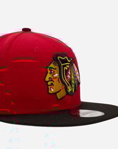 9Fifty Chicago Blackhawks Evergreen Snapback Hat 9Fifty Chicago Blackhawks Evergreen Snapback Hat