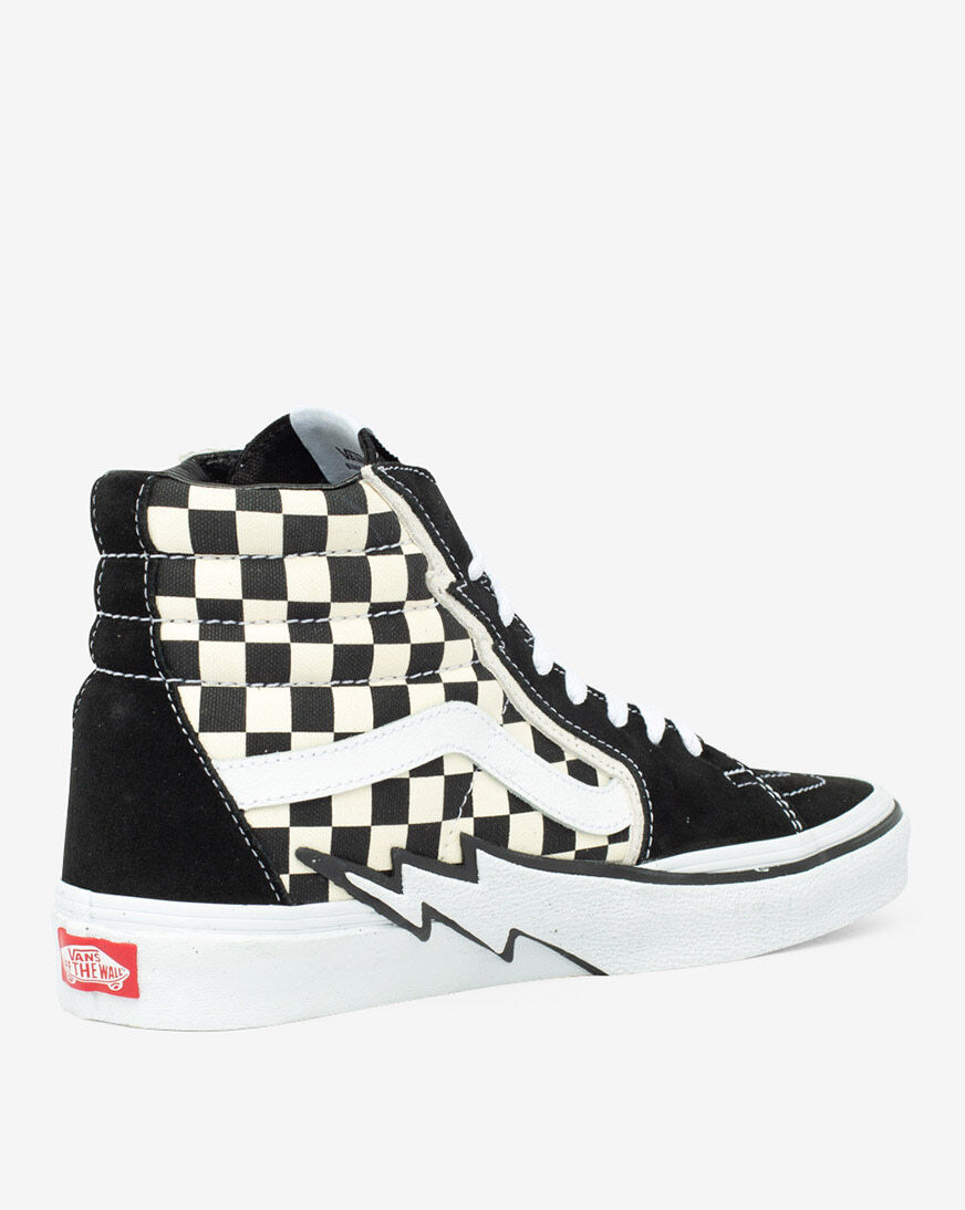 lightning bolt vans sk8 hi