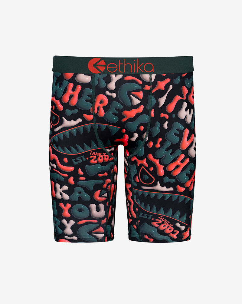 Ethika Grade School Camo Inflate Briefs  BLST3504 Multi 1