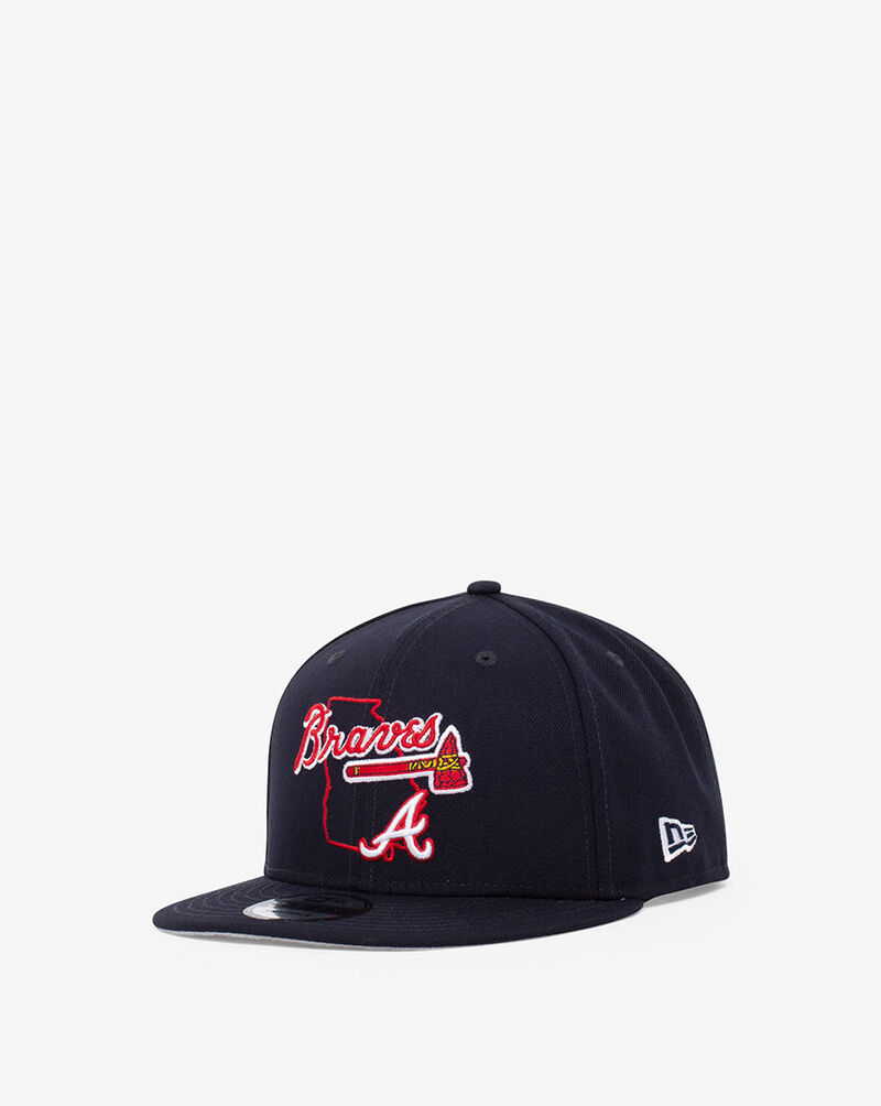 New Era 9Fifty Atlanta Braves State Logo Hat 60183315 Blue 3