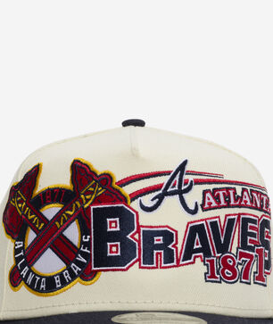 9Fifty Atlanta Braves Classic A-Frame Snapback Hat