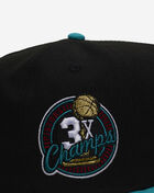 New Era 9Fifty Detroit Pistons Metallic A-Frame Snapback Hat 71104614 Black 2