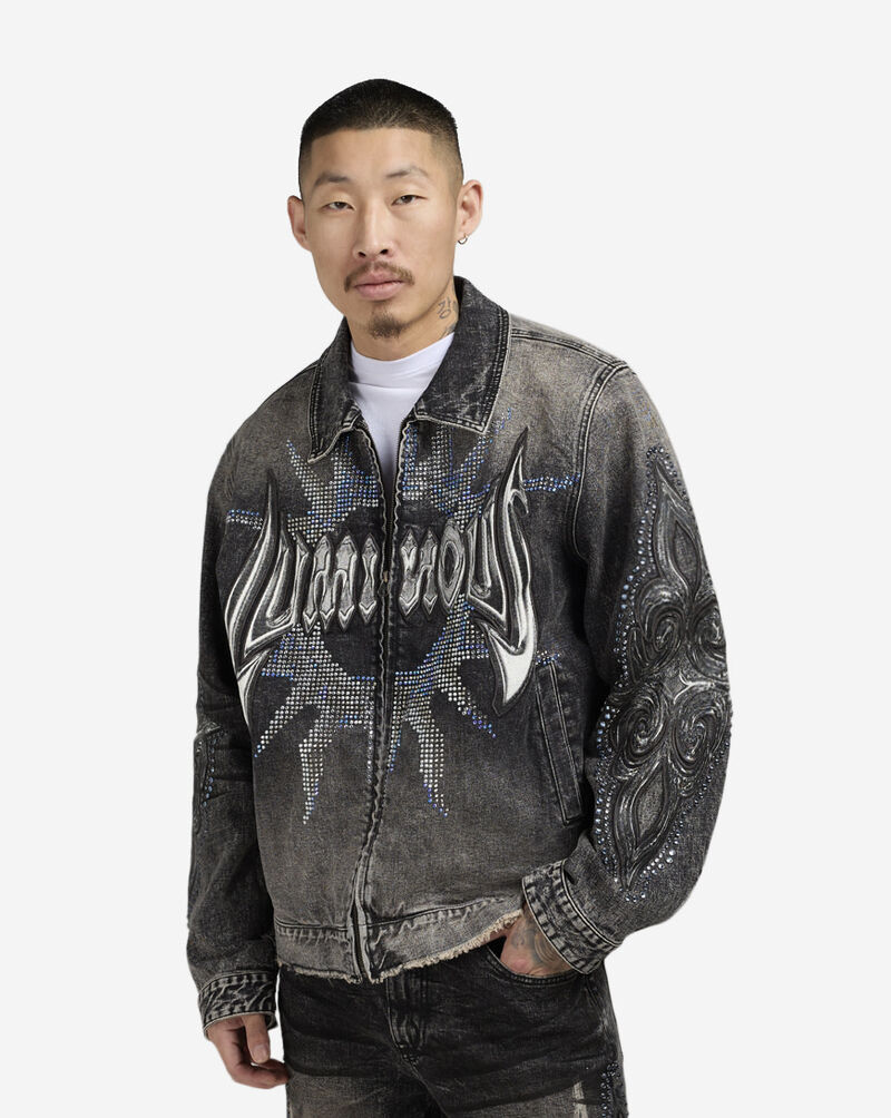 Smoke Rise Luminous Denim Jacket JJ25546SN-GRY Grey 1