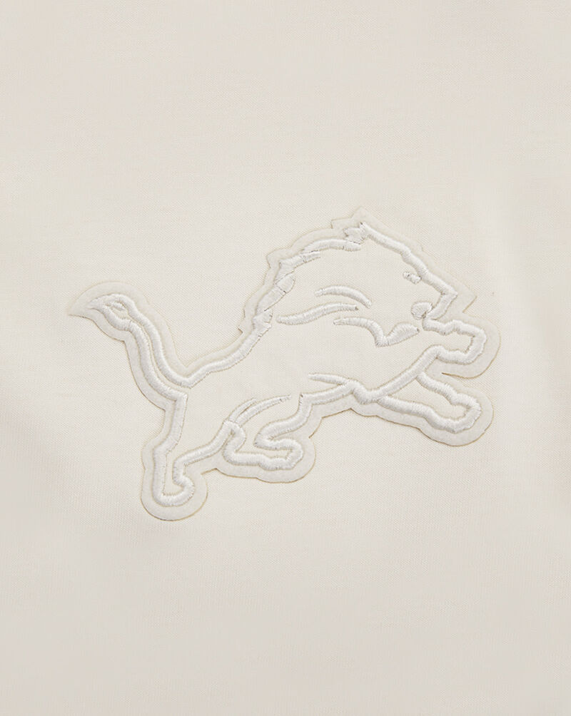 PRO STANDARD Detroit Lions Neutral Drop Shoulder Tee FDL145314-EGG cream 4