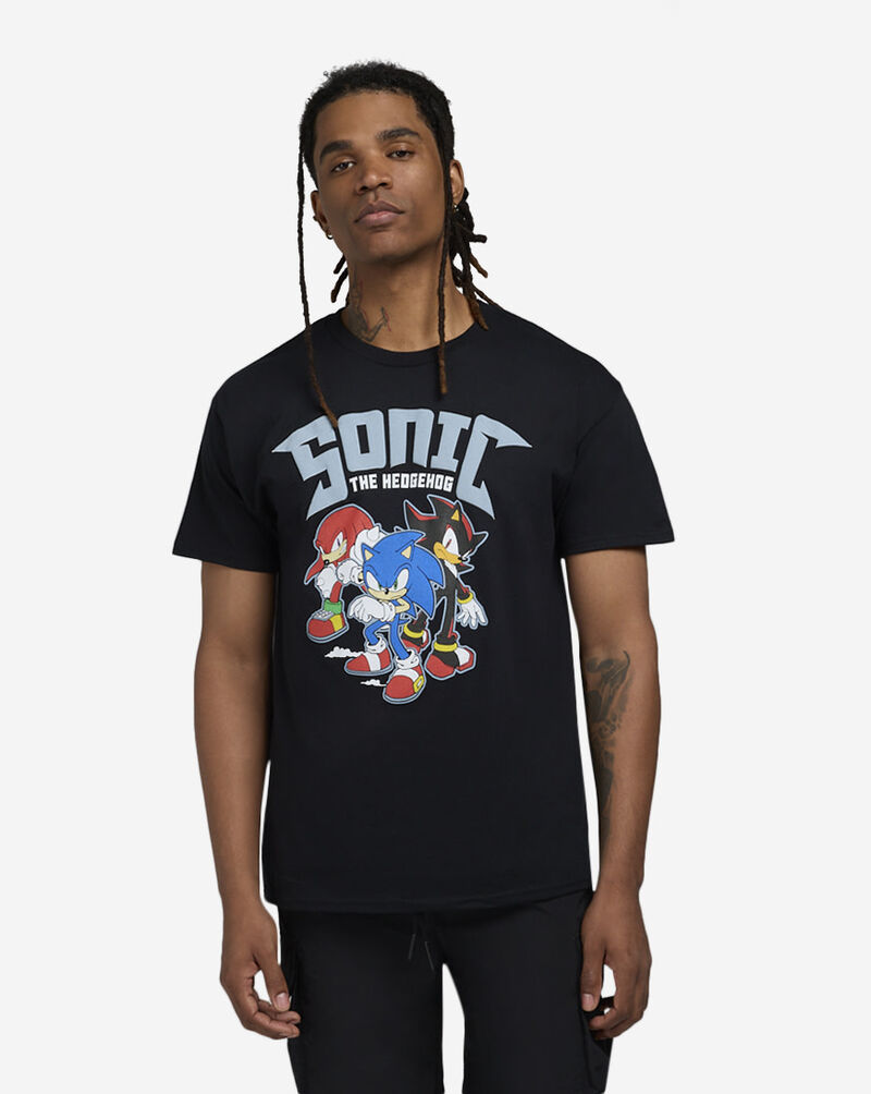 Graphic Tees Sonic Posse Tee M6SN634-BLK Black 1