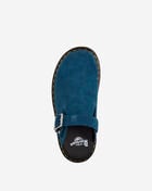Dr. Martens Zebzag Suede Slingback Platform Mules 31937401 Blue 7