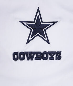 Dallas Cowboys Classic Chenille Double Knit Full-Zip Hoodie