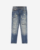 Grad School Distressed Straight Jeans (8-16)