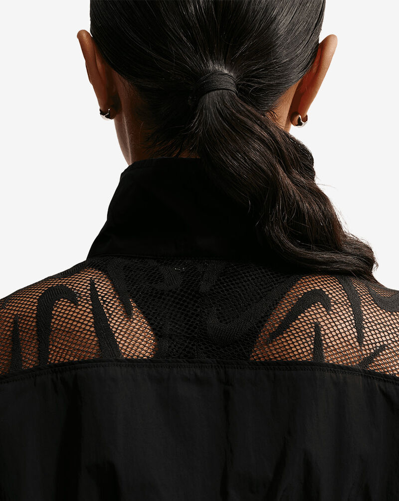 Nike NSW Cropped Lace Track Jacket IM8193-010 Black 3