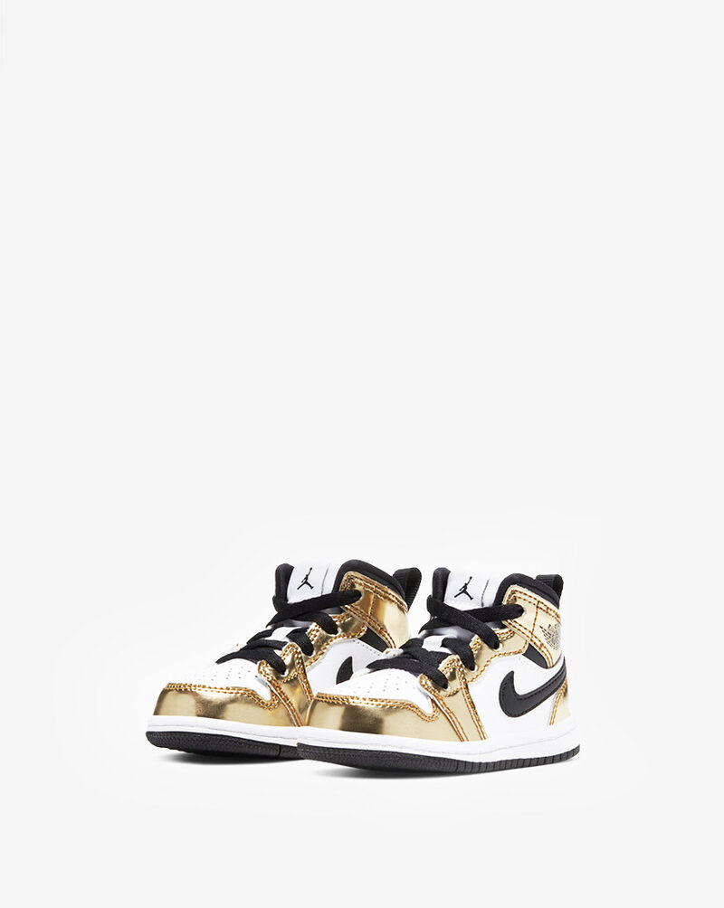 Jordan Toddler Air Jordan 1 Mid SE DC1424-700 Gold 2