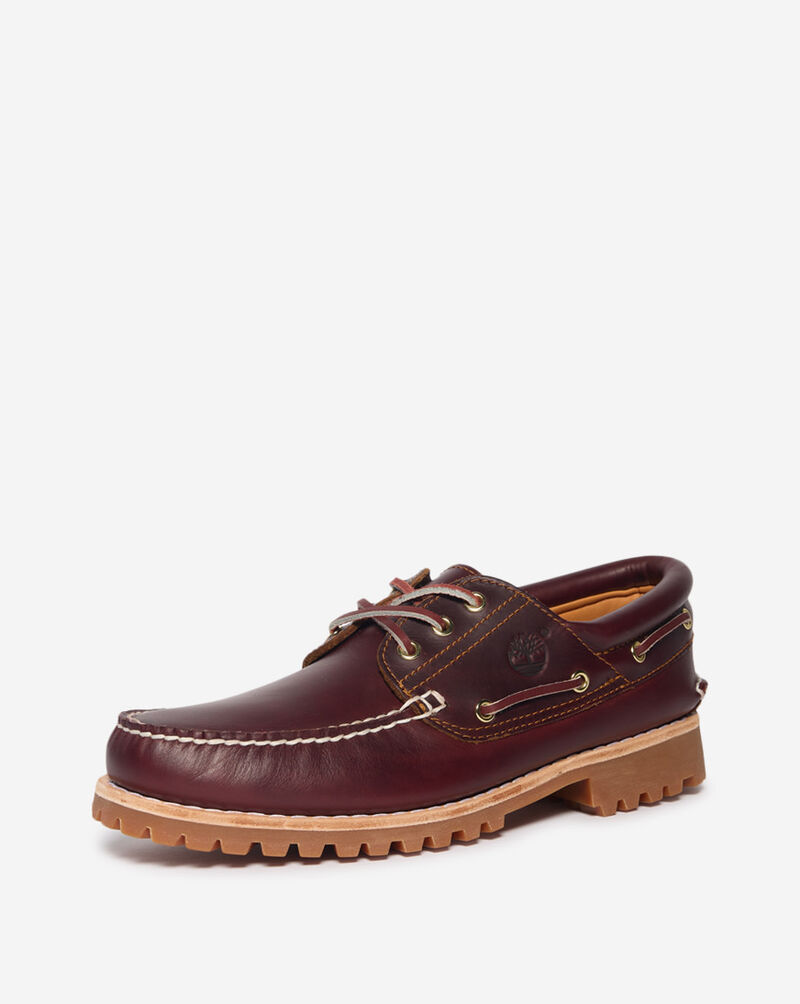 Timberland Authentic 3-Eye Lug Handsewn Boat Shoe TB050009648 Red 2