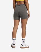 Ribbed Banded Biker Shorts