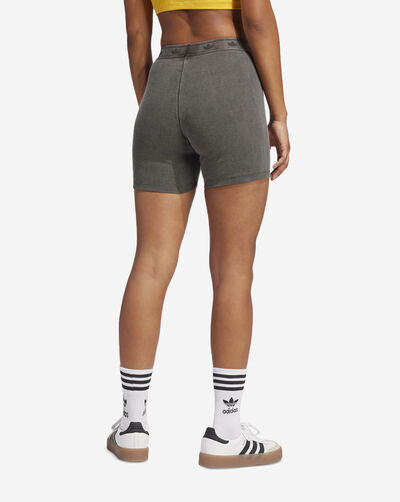 Ribbed Banded Biker Shorts