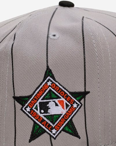 59Fifty Baltimore Orioles DSM Pinstripe Fitted Hat 59Fifty Baltimore Orioles DSM Pinstripe Fitted Hat