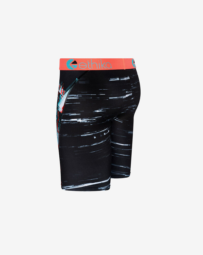 Ethika Boys' Bear Matrix 3D Briefs BLST1719 Black 2