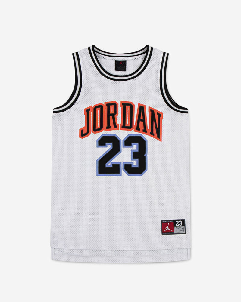 Jordan Big Kids' Michael Jordan 23 Jersey 95A773-R2U White 1