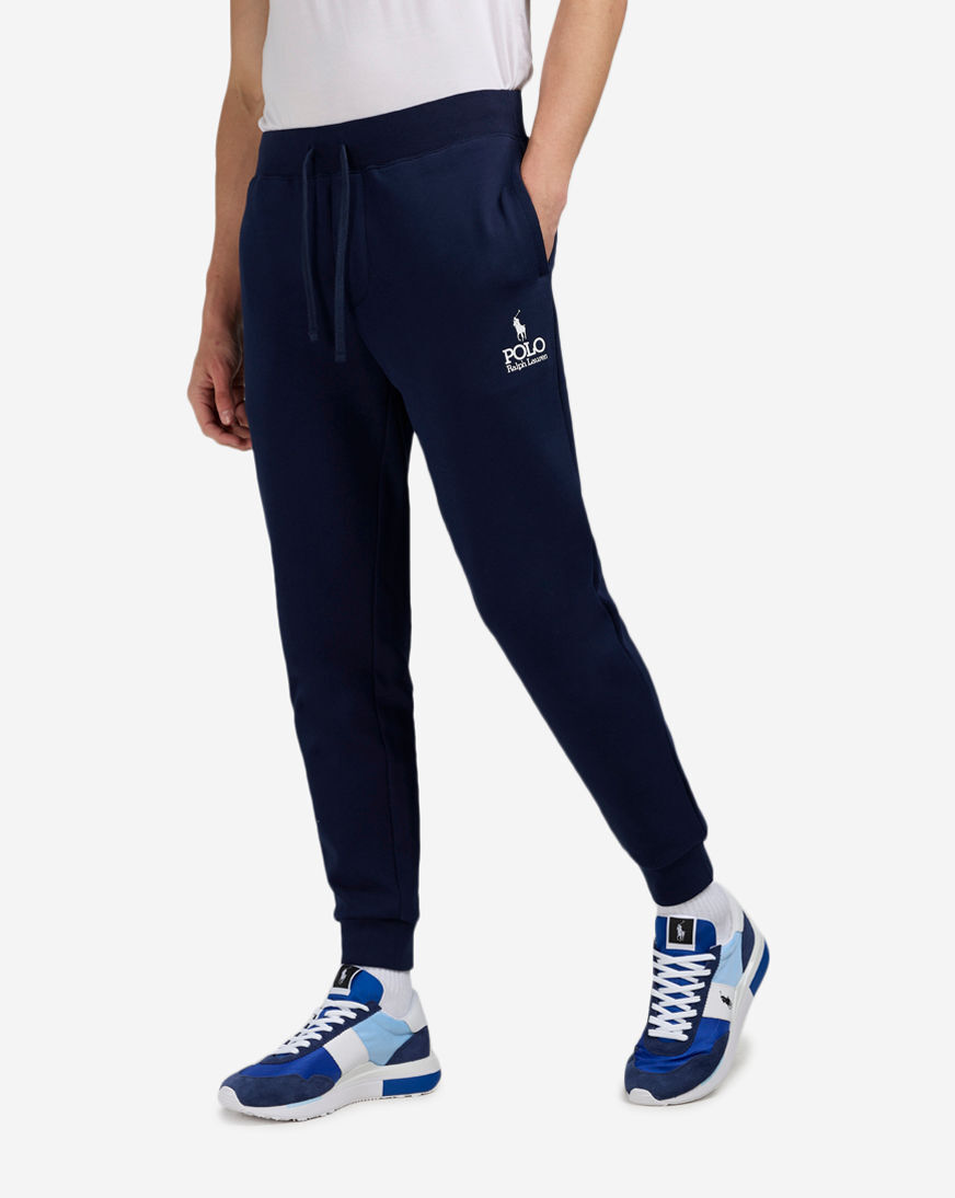 Shop Polo Ralph Lauren Polo Fleece Jogger 710981138001-NVY blue