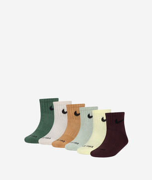 Little Kids' Dri-FIT Performance Basics Quarter Socks