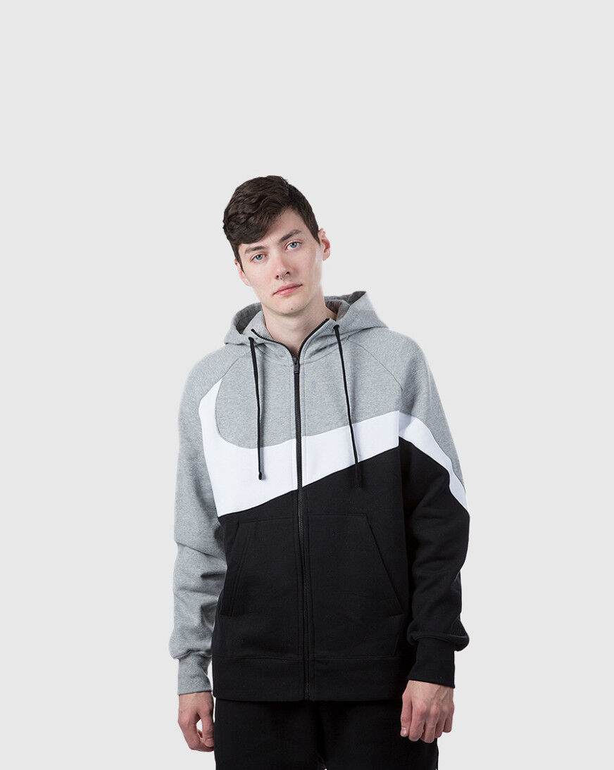 nike swoosh full zip hoodie