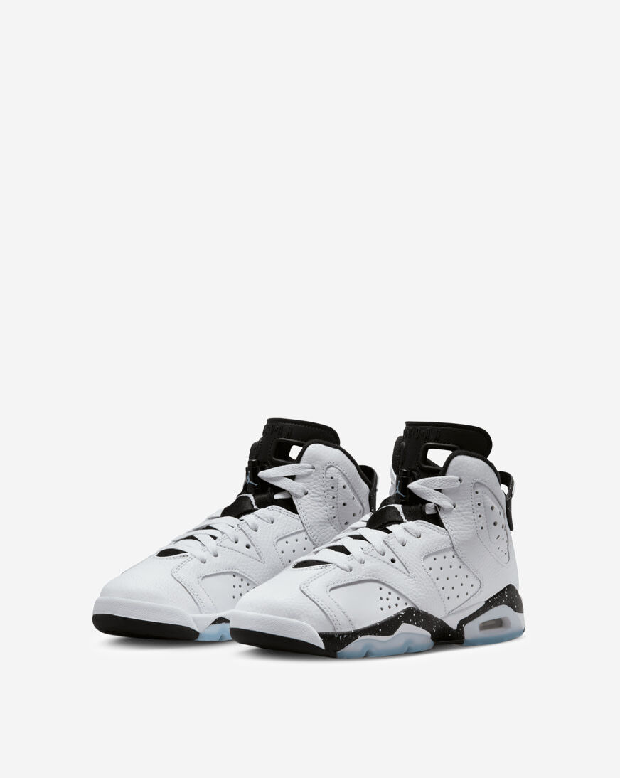 NIKE★AIR JORDAN 6★WHITE AND BLACK New Nike Air Jordan 6 Retro Shoes - White/ Black (CT8529-112