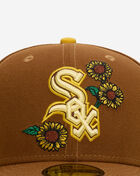 New Era 59Fifty Chicago White Sox Sunflower Fitted Hat 60949329 Brown 2
