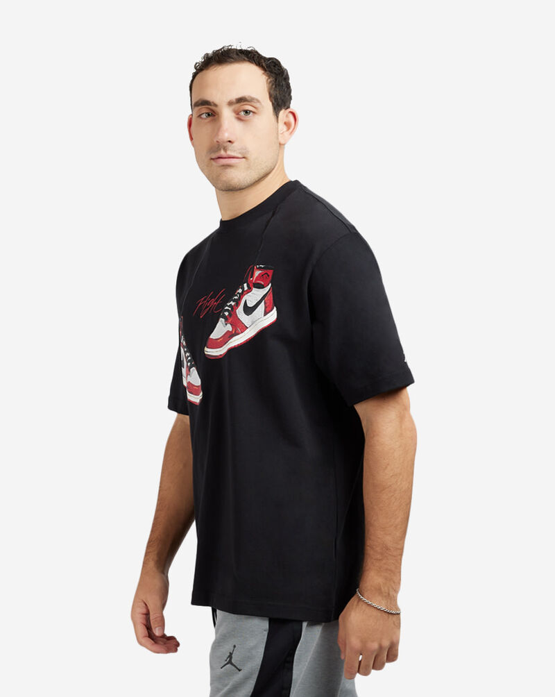 Shop Jordan Air Jordan 1 Chicago Flight Tee FD0536-010 black